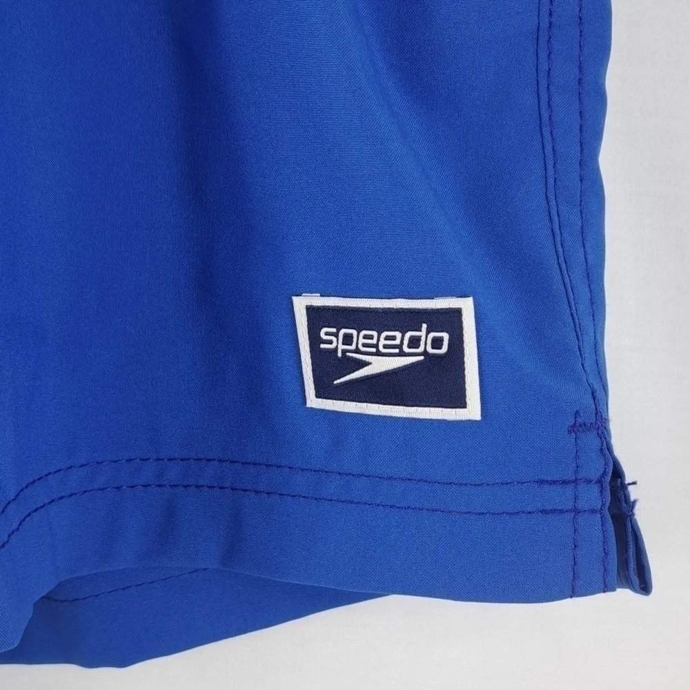 Speedo royal blue front & back pockets  XL casual summer swim trunk shorts